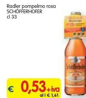 Schofferhofer Radler Pompelmo Rosa