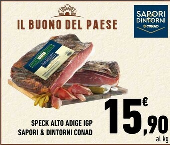 Céréal Sapori Conad & Dintorni Speck Alto Adige offerta
