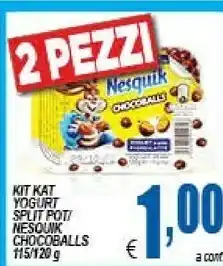 DEM Nestlè Nesquik Chocoballs 120g offerta