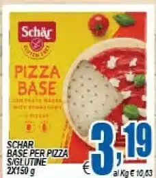 Gros Schar Base Per Pizza Senza Glutine offerta