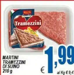 Gros Martini Tramezzini Di Suino offerta