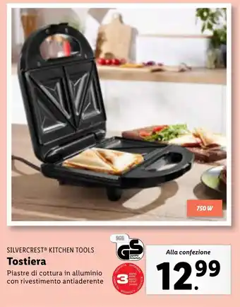 Lidl SILVERCREST KITCHEN TOOLS Tostiera offerta