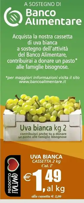 Céréal Il Gigante Uva Bianca offerta