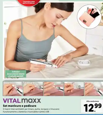 VITAL maxx Set manicure e pedicure