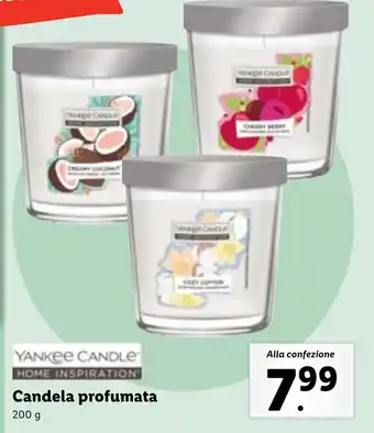 Lidl YANKEE CANDLE Candela profumata 200 g offerta