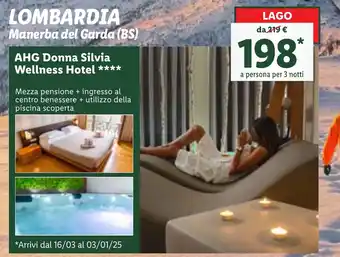 LOMBARDIA Manerba del Garda (BS) AHG Donna Silvia Wellness Hotel