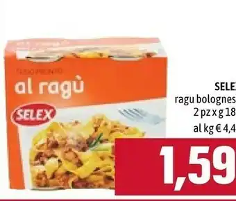Céréal Selex Il Ragù Alla Bolognese 360 G(ml) offerta