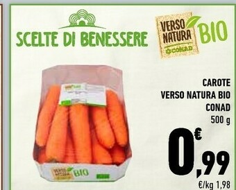 Céréal Conad - Carote Vassoio 500 G(ml) offerta