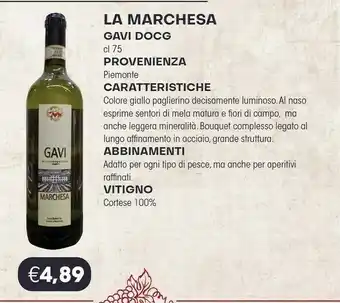 La Marchesa Gavi DOCG
