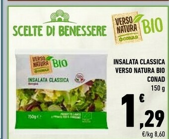 Céréal Conad Insalata Classica Verso Natura Bio offerta