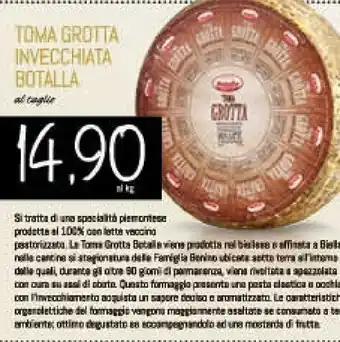 Botalla Toma Grotta Invencchiata
