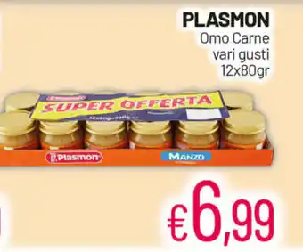 Franzy's Plasmon Omo Carne 12x80gr offerta