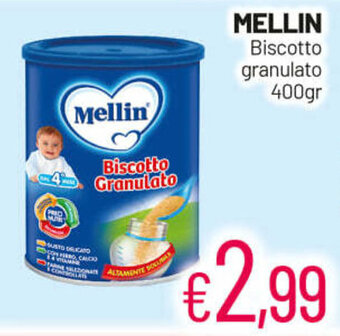 Franzy's Mellin Biscotto granulato 400gr offerta