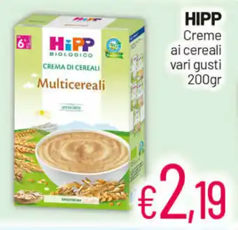 Franzy's Hipp Creme di cereali 200gr offerta