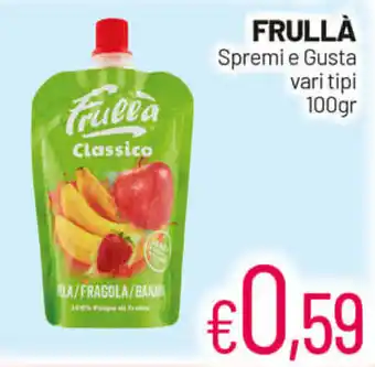 Franzy's Frullà Spremi e Gusta 100gr offerta
