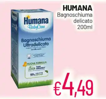 Humana Bagnoschiuma 200ml