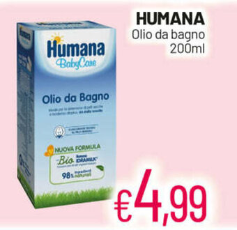 Franzy's Humana Olio da bagno 200ml offerta