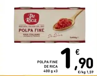 Spazio Conad POLPA FINE DE RICA 400 g x3 offerta