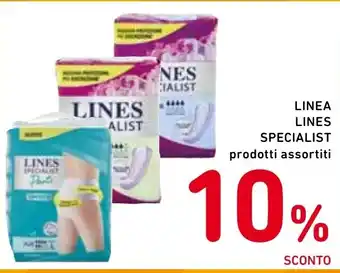 Spazio Conad LINEA LINES SPECIALIST prodotti assortiti offerta