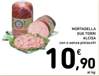 Spazio Conad MORTADELLA DUE TORRI ALCISA con o senza pistacchi offerta