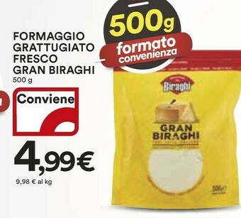Coop Biraghi Gran Grattugiato Fresco offerta
