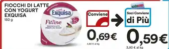 Coop Exquisa Fiocchi Di Latte Con Yogurt 150 G(ml) offerta