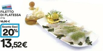 Coop Filetto Di Platessa offerta