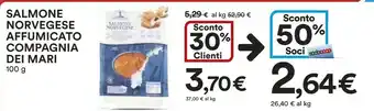Coop Compagnia dei mari Salmone Norvegese Affumicato Compagnia offerta