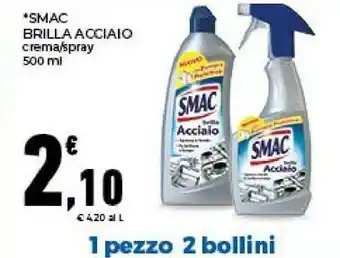 Conad Smac s.p.a. Brilla Acciaio offerta