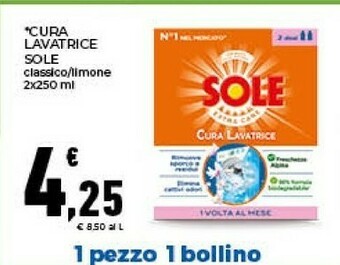Conad Sole Cura Lavatrice offerta