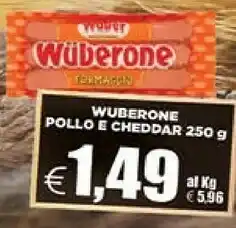 Gros Wuber Wuberone Pollo E Cheddar offerta