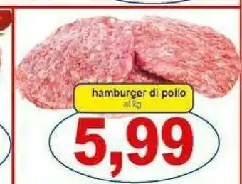 Gros Hamburger Di Pollo offerta