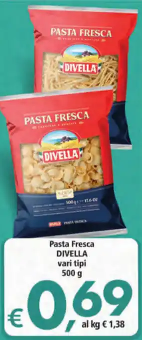 Divella Pasta Fresca Vari Tipi 500 g