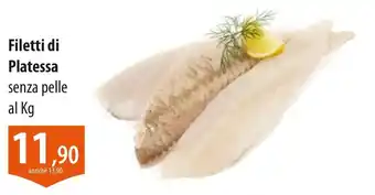 Filetti di Platessa senza pelle