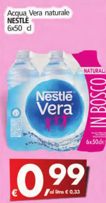 Alter Discount Nestlè Acqua Vera Naturale 6x50 cl offerta