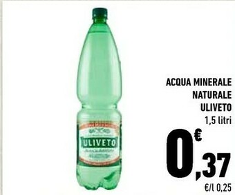 Conad Uliveto Acqua Minerale Naturale offerta