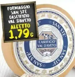 Caseificio val d'aveto Formaggio San Sté