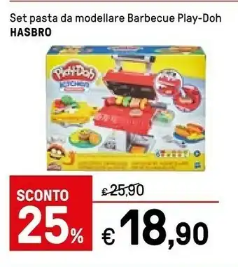 Iper La Grande Hasbro Set Pasta Da Modellare Barbecue Play-doh offerta