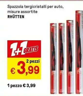 Iper La Grande Rhütten Spazzola Tergicristalli Per Auto offerta