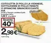 Coop Aia La Cotoletta offerta