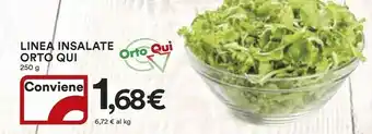 Coop Orto Qui Linea Insalate offerta