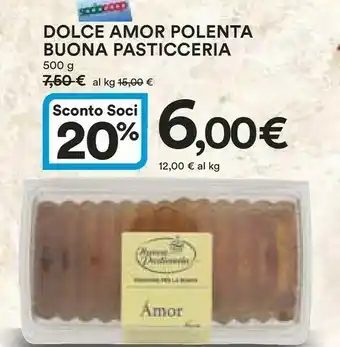 La buona pasticceria Dolce Amor Polenta