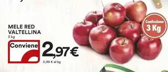 Coop Valtellina Mele Red offerta