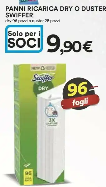 Coop Swiffer Panni Ricarica Dry O Duster offerta
