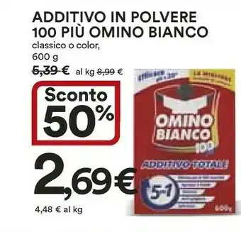 Coop Omino Bianco Additivo In Polvere 100 Piu offerta