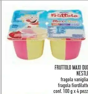 Conad Superstore Nestlè Fruttolo Maxi Duo 400 G(ml) offerta