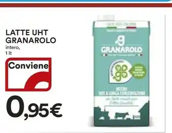 Coop Granarolo Latte UHT Parzialmente Scremato A Lunga Conservazione 1000 G(ml) offerta