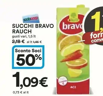 Coop Bravo Rauch Succhi offerta