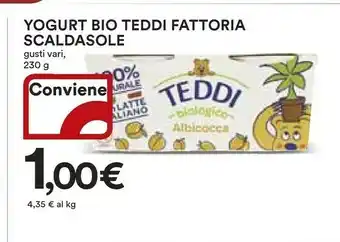 Coop Fattoria Scaldasole - Teddi Yogurt Albicocca Bio 230 g(ml) offerta