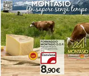 Coop Formaggio Montasio Dop Stagionato 90 Giorni offerta